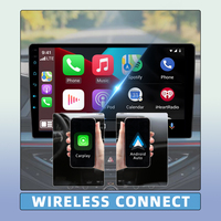 Estéreo para Auto Android de 10 Pulgadas con GPS, Unidad Principal Universal de Pantalla Táctil de 2 Din, Pantalla IPS, Reproductor Multimedia MP5 para Auto
