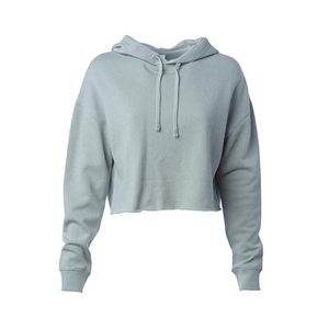 Sweats à capuche et sweat-shirts d'entraînement personnalisés en coton biologique pour femmes Gym Crop Top Oversize Sweat à capuche pour femmes - Product Image 5