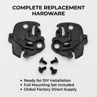 Kit de remplacement de plaque de base VZ- (matériau PC, taille unique) pour visière de casque de moto VZ-RAMVAS-Z SZ-R VAS SZ-R, plaque d'engrenage pivotante