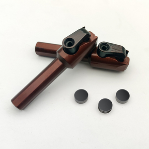 Đa Tinh Thể Kim Cương <span class=keywords><strong>PCD</strong></span> Công Cụ CNC Phay Chèn Vòng Chèn Cutter Cho Nhôm Xe Động Cơ Xi Lanh Đầu Khối - Product Image 2