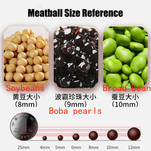 Qdmech cao hiệu quả thép không gỉ bột sắn ngọc trai Máy làm popping BOBA trà bóng Maker Máy - Product Image 4