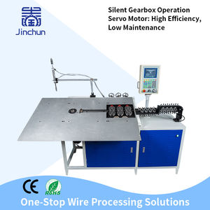 Ventas directas de fábrica 2-6mm Totalmente automático 2D CNC Doblado de alambre Multifuncional 2D Máquina formadora de productos de metal 2D para dobladora de hierro - Product Image 2