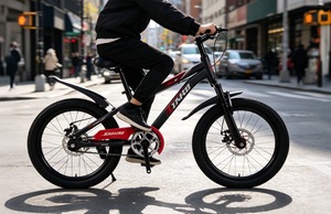 Vélos de montagne de course à frein à disque en vente directe du fabricant, cadre en acier à haute teneur en carbone, pneus antidérapants, conduite confortable - Product Image 5