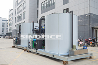 Ventes directes usine – Machine à glace en paillettes grande capacité 20T 25T 30T – Machine industrielle de fabrication de glace – Générateur de glace pour l'industrie chimique