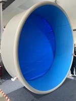 Piscine gonflable ronde personnalisée en Drop Stitch, réservoir d'eau pliable en PVC pour la maison, piscine familiale extérieure en gros