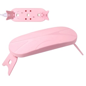 Séchoir à ongles professionnel mini UV LED pliable pour usage domestique et professionnel – Outil de photothérapie pour ongles - Product Image 1
