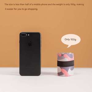 Nouveau design, sacs à main pliables en tissu imperméable léger de 100 g, emballage écologique, sacs de shopping quotidiens pour femmes, en plein air - Product Image 3