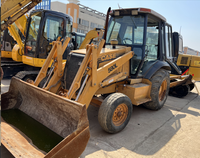 Asli USA merek kasus digunakan 580L Backhoe pemuat mengkonfirmasi dengan kondisi mesin yang baik dengan harga eceran yang tidak terkalahkan