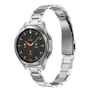 Femmes Mince Sangle pour Samsung <span class=keywords><strong>Galaxy</strong></span> Watch4 <span class=keywords><strong>40mm</strong></span> 44mm Bande 20mm 22mm Acier Inoxydable <span class=keywords><strong>Bracelet</strong></span> <span class=keywords><strong>Galaxy</strong></span> Montre <span class=keywords><strong>4</strong></span> Classique 46mm 42mm - Product Image 1