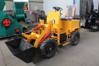 HuanSheng Günstige 400kg-6ton Mini-Radlader Mini-Frontlader Kleiner Diesel-/Elektrolader zum Bestpreis