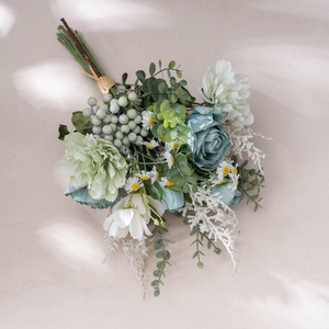 CallaFloral Ramo de Flores Artificiales CF01460 Decoración para Bodas Tela Tejida de Plástico de Larga Duración - Product Image 3