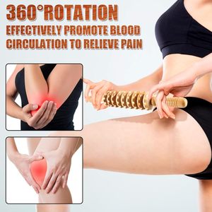 Massagem Muscular De Alta Qualidade Vara De Massagem Terapêutica De Madeira Ferramentas Massageador De Madeira Rolo De Vara - Product Image 4