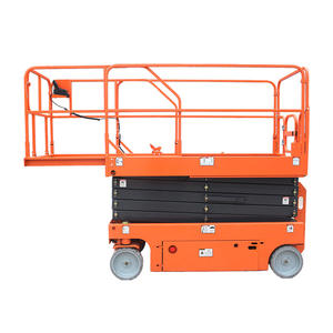 Platform <span class=keywords><strong>Lift</strong></span> Hidrolik Gunting Otomatis 8M 12M 14M untuk Pekerjaan di Ketinggian - Product Image 6