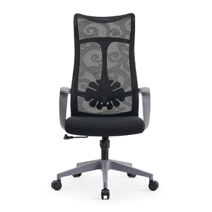 เก้าอี้สำนักงานสำหรับผู้บริหารแบบคลาสสิกผ้าโฟมพียูด้านหลังสูงทนทานเหล็กหมุนได้สำหรับเจ้านายใช้ในโรงพยาบาล - Product Image 2