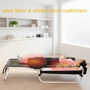 <span class=keywords><strong>Cama</strong></span> de Masaje Jade Masters de Grado Comercial, Mesa con Rodillos para Masaje de Espalda y Cuello para Centros de Bienestar y Clínicas de Fisioterapia - Product Image 1