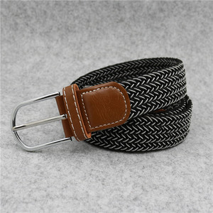 LQbelt Matériau de protection de l'environnement Ceintures en tissu Tresse <span class=keywords><strong>Ceinture</strong></span> <span class=keywords><strong>élastique</strong></span> <span class=keywords><strong>Ceinture</strong></span> pour hommes et femmes Tissage en gros Usine - Product Image 4