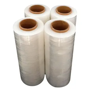 Hot Selling Stretch Wrapping Film Sale Enough Self Adhesive PE PVC Stretch Film