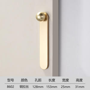 Manijas Modernas de Aleación de Zinc para Armarios, Cajones, Cocinas, Dormitorios y Baños - Product Image 4