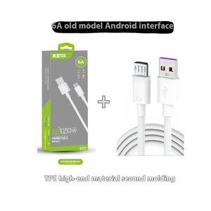 <span class=keywords><strong>Cable</strong></span> <span class=keywords><strong>de</strong></span> Datos para Teléfono Móvil Tipo-C <span class=keywords><strong>de</strong></span> Carga Rápida <span class=keywords><strong>de</strong></span> 120 W Totalmente Compatible, Carga Rápida, Alta Potencia, Revestimiento <span class=keywords><strong>de</strong></span> TPE, Empaquetado Convenientemente - Product Image 6
