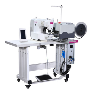 Máquina de Coser Industrial RONMACK RM-1906XZ-VC de Una Sola Aguja con Alimentación Automática para Cierres de Gancho y Bucle - Product Image 1