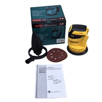 Machine à poncer circulaire électrique rechargeable au lithium-ion de qualité industrielle 100W 20V pour le travail du bois, polissage 500-2300 tr/min