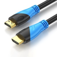 Câble flexible robuste plaqué or pour 4K60Hz, résistant aux plis (plus de 2000 plis), Plug & Play, pour HDTV, Gaming, Bureau, Conférence, Home Cinéma