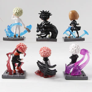 Set di Figure in PVC <span class=keywords><strong>Anime</strong></span> Vol.6 - <span class=keywords><strong>Gojo</strong></span> Satoru, Yuji, Megumi, Nobara con Effetti Speciali, Giocattoli in Capsule all'Ingrosso - Product Image 2