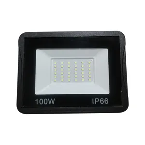 Reflector led de aluminio fundido a presión IP66, alto brillo, 100w, 200W, para exteriores