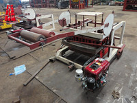 Machine de fabrication de blocs diesel QMD4-45 machine de fabrication de blocs de briques de ciment creux en béton mobile manuel