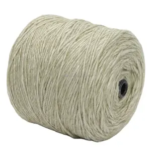 Échantillon gratuit pas cher prix 20% laine 80% laine acrylique fil de laine fil de laine touffetage fil mélangé