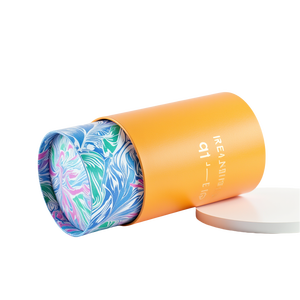 Custom Printed Biodegradable Cardboard Cosmetic Container for Clothing t-Shirt Packaging Retail <b>Brown</b> Kraft Paper Tube <b>Boxes</b> - Product Image 5