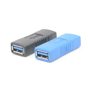 Toptan fiyat USB 3.0 adaptör konnektörü USB3.0 AF AF dişi dişi konnektör