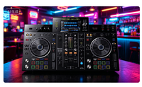 Meilleure vente p-ioneer DJ DDJ-1000SRT 1000 SRT 4 canaux Serato DJ contrôleur 32 go 64 go cadeau