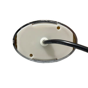 1 Pieza de Luz Marcadora LED Cromada Ovalada de 3 Pulgadas, 12-24 V, Plana, Ámbar/Rojo/Blanco - Product Image 4