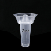 Gobelet en plastique sur mesure pour aliments et boissons, gobelet intégré utilisé dans les services de restauration et les salons de thé