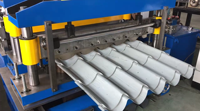 Machine de formage à froid de tôles métalliques à grande vitesse, ligne de production de tuiles en acier coloré