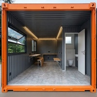 Offre Spéciale : Maison Conteneur Démontable Étanche, Garage Préfabriqué, Café, Boutique Éphémère, Mini-Maison Mobile, Salle de Bain Personnalisée