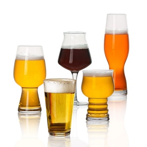 Vente en gros de verres transparents à boire bière artisanale classique Pilsner verre à bière de blé pour logo personnalisé verres à bière - Product Image 1