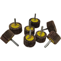 Tête de meulage à turbine avec poignée, persienne cylindrique, meulage métallique, antirouille, polissage, chiffon abrasif, tête de meulage