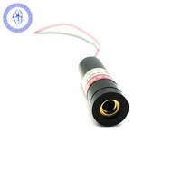 Module de Diode Laser, ligne rouge réglable 100mW 200mW 650nm 660nm 12V 24V