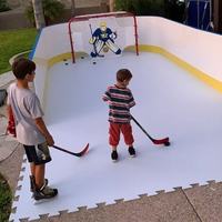 Panneaux de glace en UHMWPE autolubrifiants, planches de patinage sur glace avec service de découpe, épaisseur de 6 à 300 mm pour l'entraînement sur patinoire