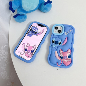 Joli dessin animé point étui en silicone souple pour <span class=keywords><strong>Iphone</strong></span> 13 14 15 16 Pro Max Anti-chute couverture de téléphone portable accessoires de téléphone étuis - Product Image 4