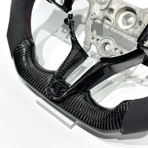 Volante de Fibra de Carbono de Alta Calidad para <span class=keywords><strong>Hyundai</strong></span> <span class=keywords><strong>I30</strong></span> <span class=keywords><strong>N</strong></span> Veloster <span class=keywords><strong>N</strong></span> Elantra <span class=keywords><strong>N</strong></span> Genesis. En stock. Envío Exprés de 7 Días. - Product Image 4