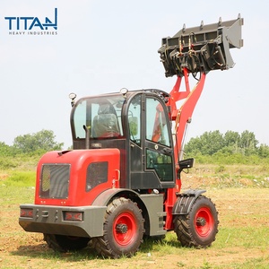 Titanhi Thương Hiệu <span class=keywords><strong>Zl08</strong></span> Bánh <span class=keywords><strong>Loader</strong></span> 0.8ton Front End Radlader 800Kg Với Cabin Sang Trọng Cho Châu Âu - Product Image 4