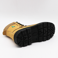 Bottes de sécurité CSAfactory 8' en cuir nubuck avec embout en acier et injection de PU
