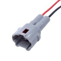 Konektor Kabel 2 Pin Way Auto MT Sealed Housing Abu-abu Tahan Air Male Female 6180-2321 6187-2311
