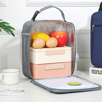 Nouveau Portable Bento Réutilisable Sac À Lunch Isolé Boîte À Lunch Sacs Épais Boîte À Lunch Glacière pour Hommes Femmes