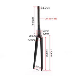 Intro7tech FS-02 Fixie xe đạp khung nhôm cổ điển tốc độ duy nhất Xe Đạp khung + ngã ba - Product Image 2