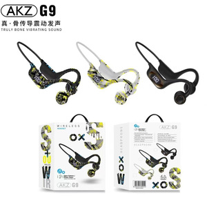 หูฟังไร้สายแบบ Bone Conduction รุ่น Akz G9 บลูทูธ 5.3 สำหรับเล่นกีฬา พร้อมระบบควบคุมแบบสัมผัส กันน้ำระดับ IPX5 - Product Image 1