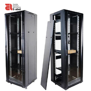 19inch Mạng 18u 20U 22u 24u 27U 32u 36U 42U 47u máy chủ giá đen tủ thép cán nguội - Product Image 5